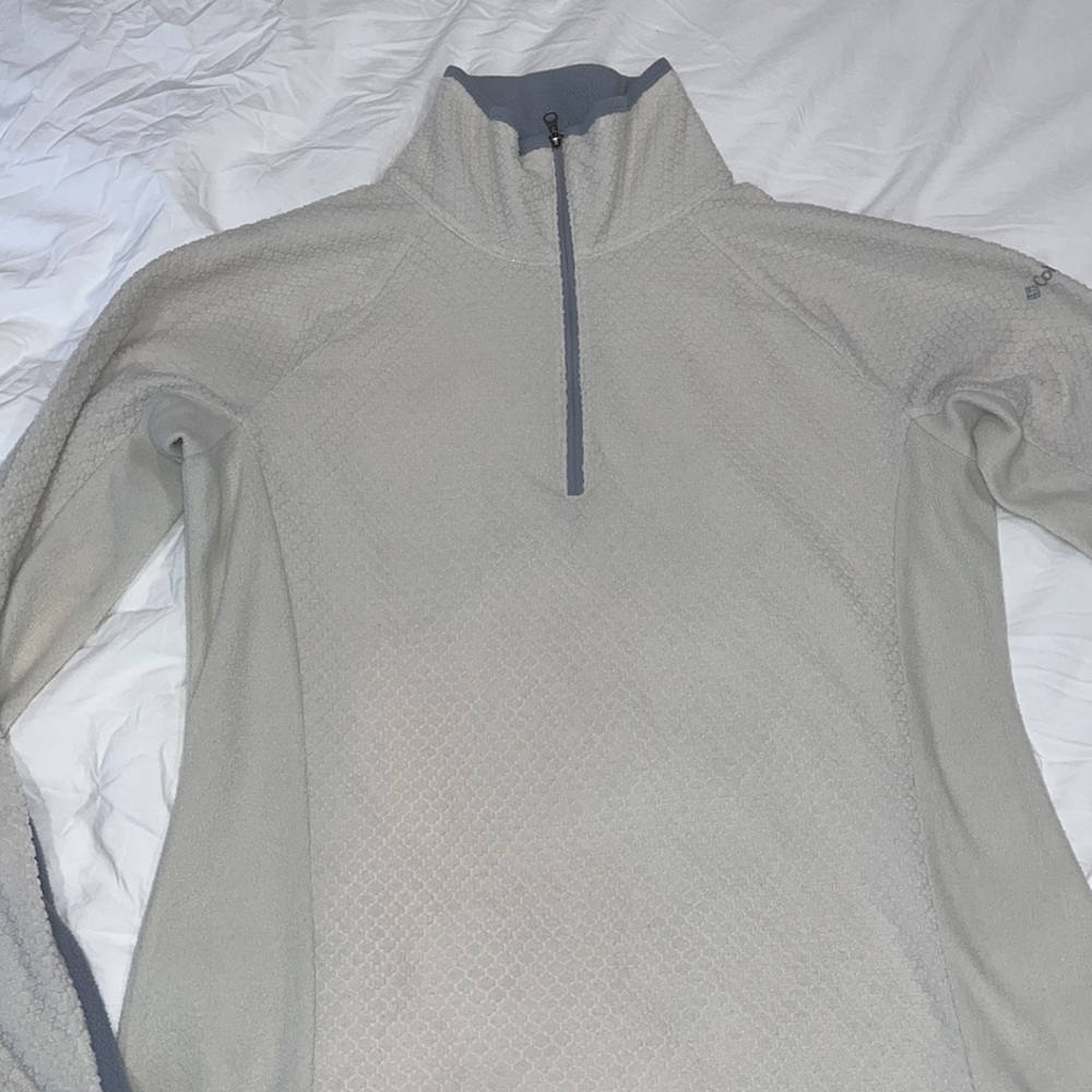 Textured Columbia quarter zip fleece